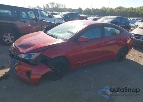 2020 Hyundai Elantra Se from USA, damaged, VIN KMHD74LF2LU017136